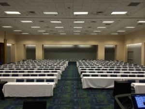 The conference organizer's worst fear