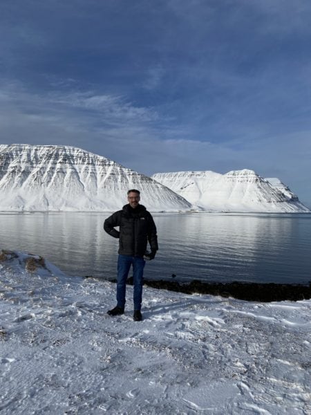 Brent Ozar in Iceland
